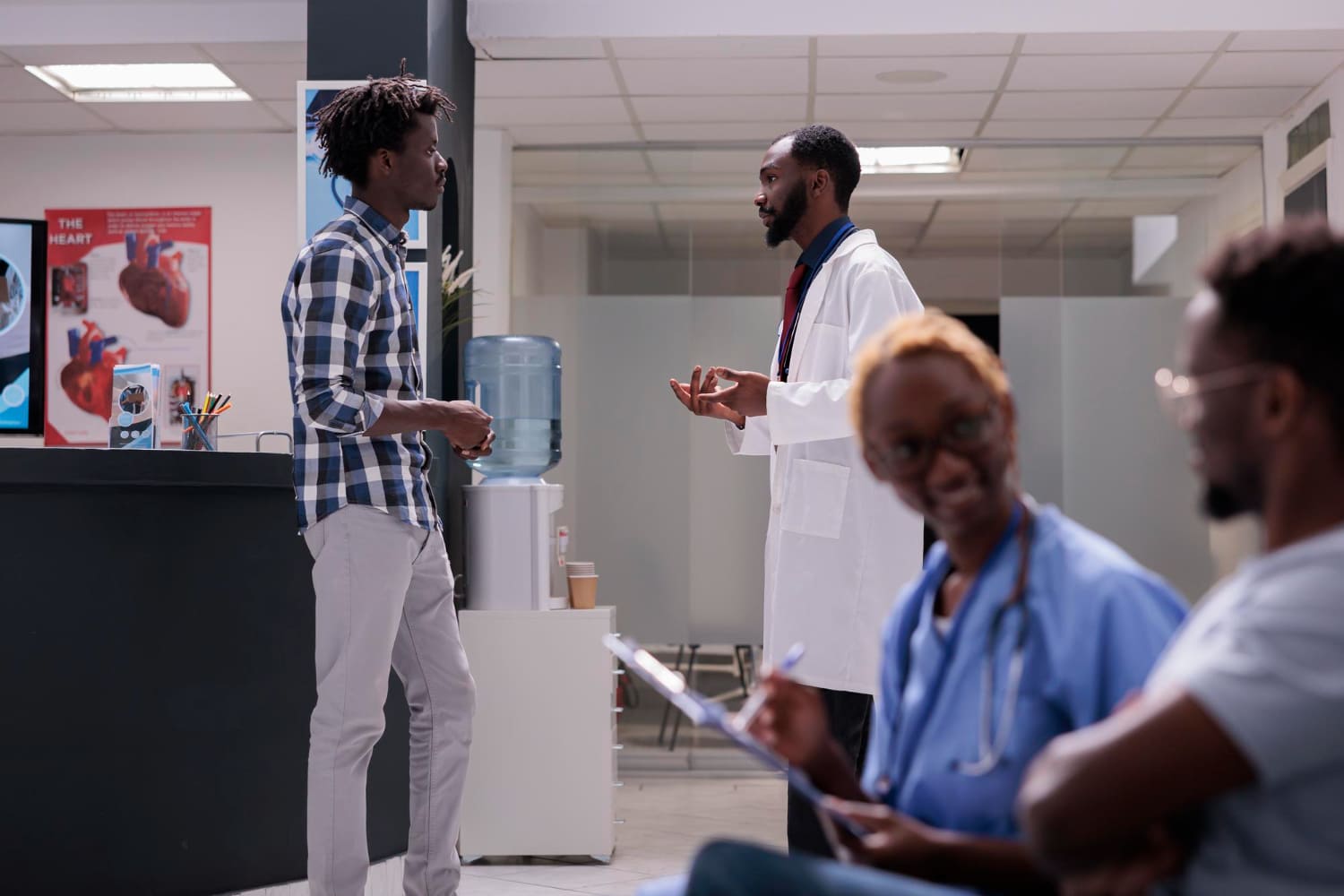 Behind the scenes at a well-organized healthcare facility